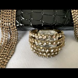 Earring and Ring. Magnificent set